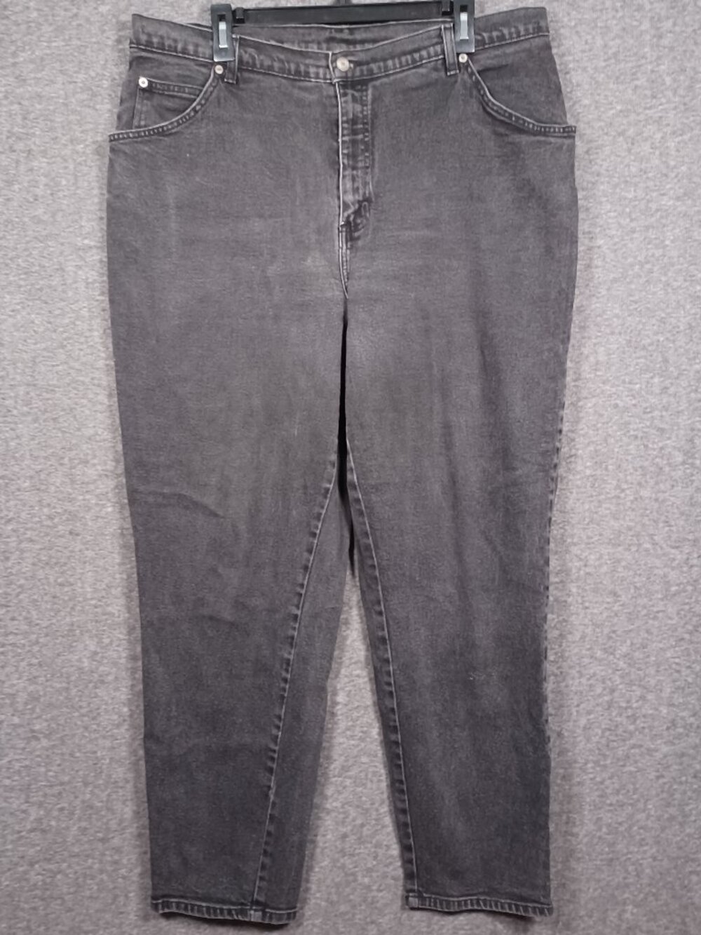 Just My Size Women's Size 22W Stretch Classic Denim Black Jeans